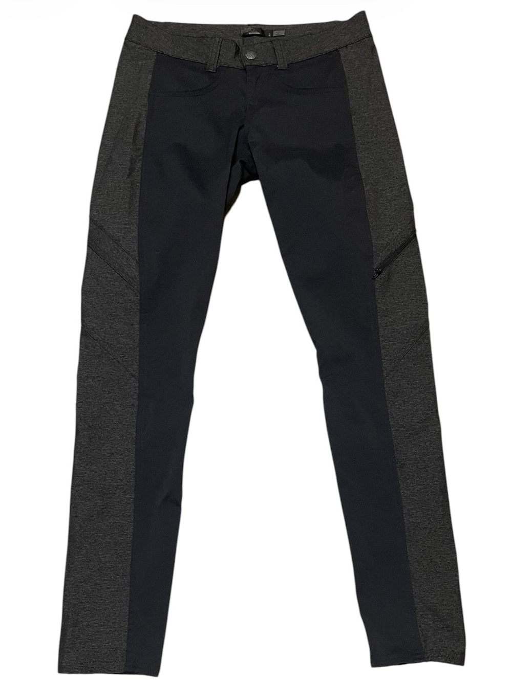Women's Prana Two Tone Pants Size 2 Hiking Outdoor Gorpcore